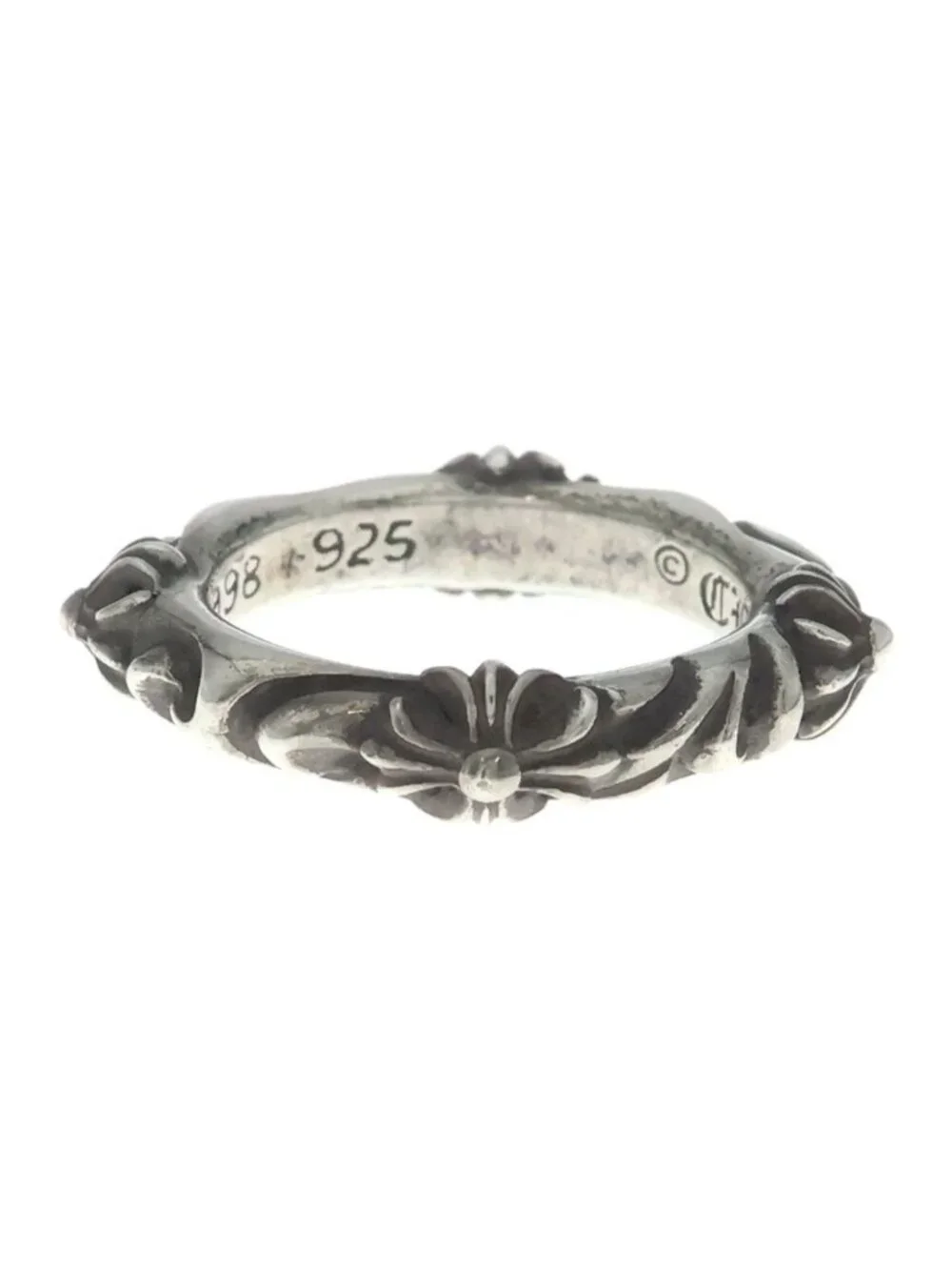 Chrome Hearts Sbt Band Ring Silver